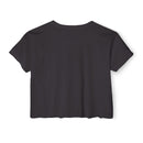 The X Bands White Logo Crop Top - The X Bands