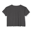 The X Bands White Logo Crop Top - The X Bands
