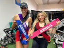 GLUTEZILLA Patented Hip Thrust Glute Workout Resistance Band - The X Bands