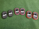 The X Bands black Sliders with strap