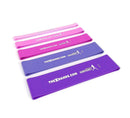 The X Bands Pink 12" Booty Building Bands Deluxe Full Set of 5