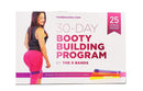 The X Bands Set of 4 booty building Bands With guide book.