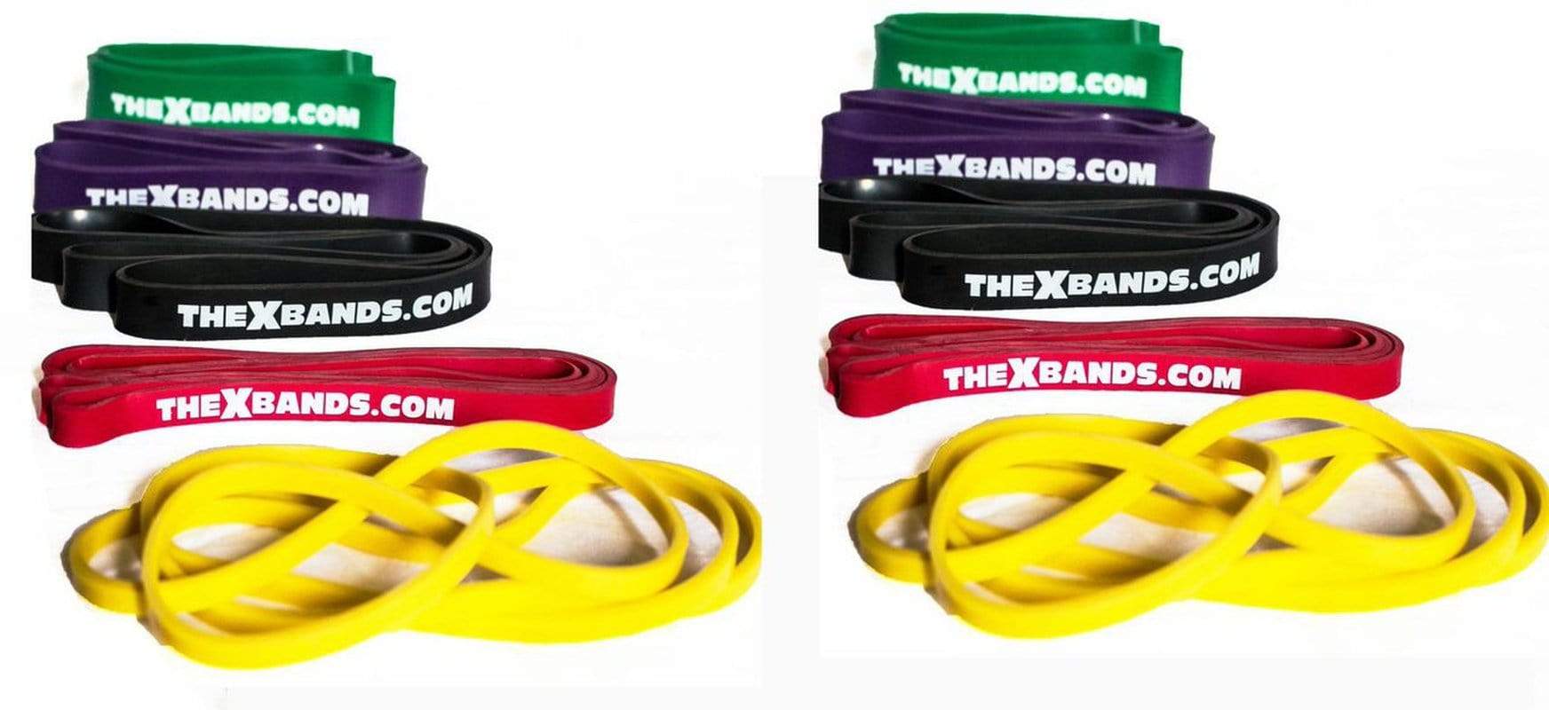 Special 2 sets of Resistance Bands The X Bands