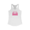 The X Bands Pink Logo Racerback Tank