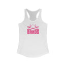 The X Bands Pink Logo Racerback Tank - The X Bands