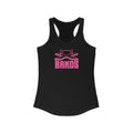 The X Bands Pink Logo Racerback Tank