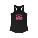 The X Bands Pink Logo Racerback Tank - The X Bands