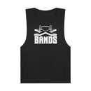 The X Bands White Logo Men's Tank - The X Bands