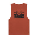 The X Bands Black Logo Men's Tank - The X Bands