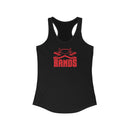 The X Bands Red Logo Racerback Tank - The X Bands