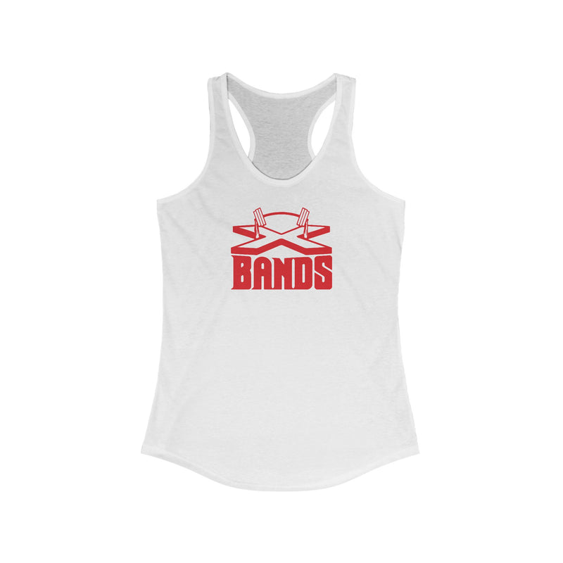 The X Bands Red Logo Racerback Tank