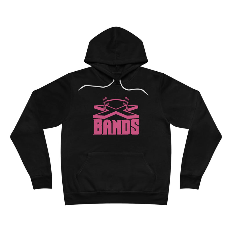 The X Bands Pink Logo Hoodie