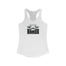 The X Bands Black Logo Racerback Tank - The X Bands