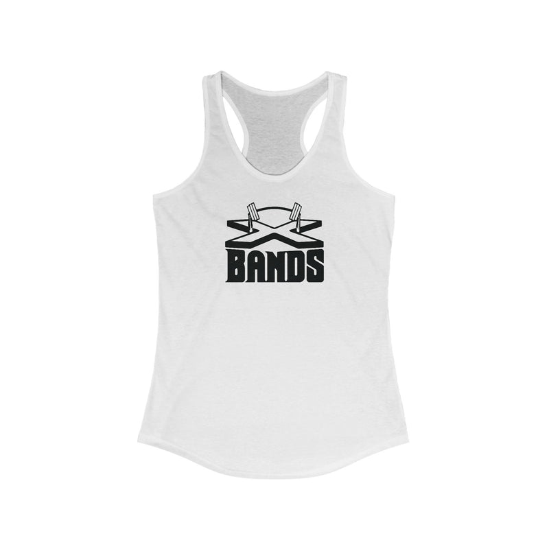 The X Bands Black Logo Racerback Tank