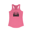 The X Bands Black Logo Racerback Tank - The X Bands