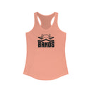The X Bands Black Logo Racerback Tank - The X Bands