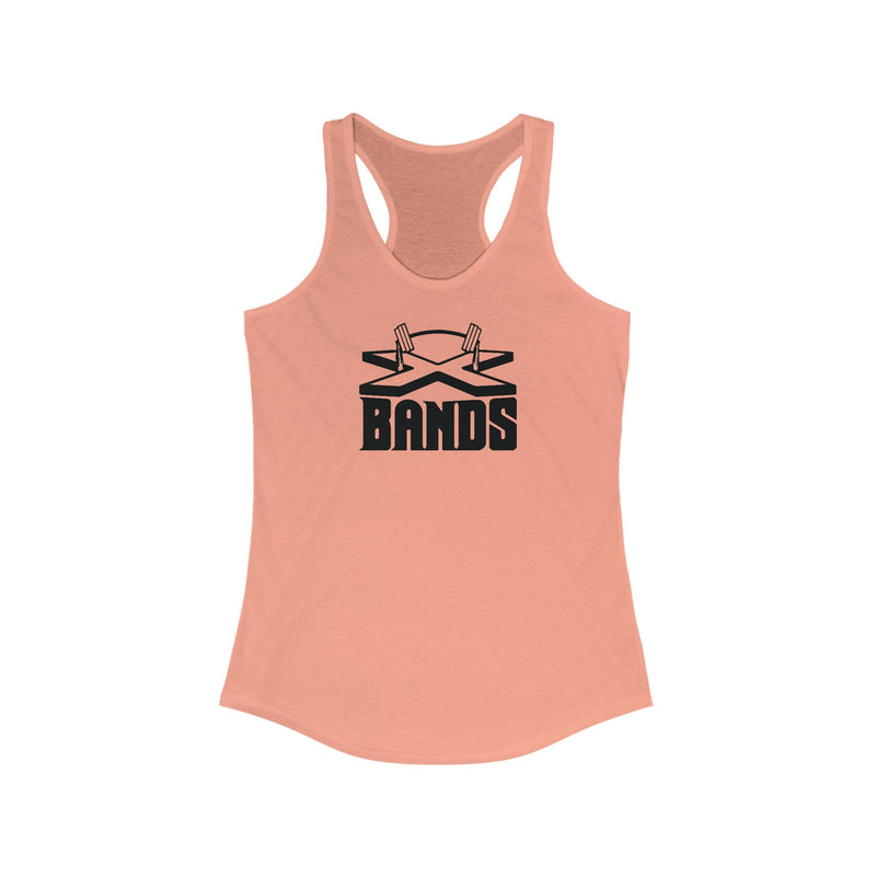 The X Bands Black Logo Racerback Tank