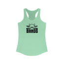 The X Bands Black Logo Racerback Tank - The X Bands