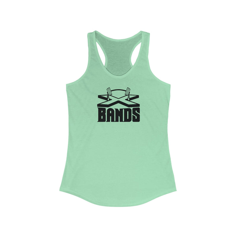 The X Bands Black Logo Racerback Tank