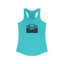 The X Bands Black Logo Racerback Tank - The X Bands