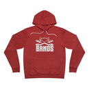 The X Bands White Logo Hoodie - The X Bands