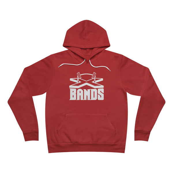 The X Bands White Logo Hoodie