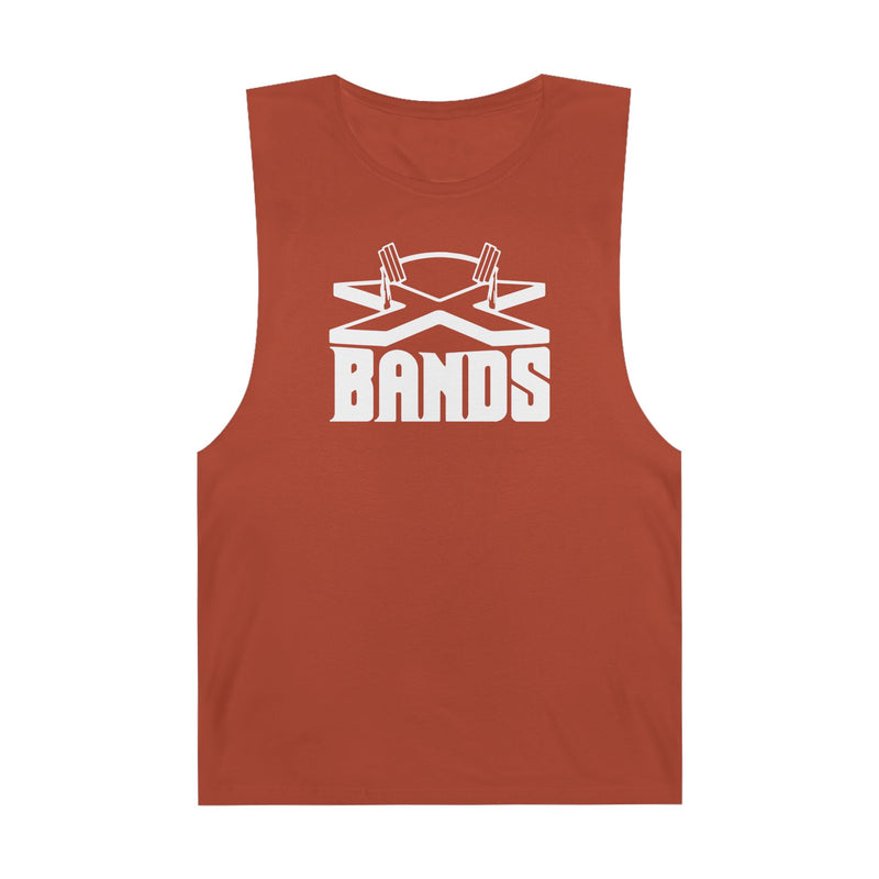 The X Bands White Logo Men's Tank