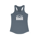 The X Bands White Logo Racerback Tank - The X Bands