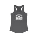 The X Bands White Logo Racerback Tank - The X Bands
