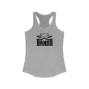 The X Bands Black Logo Racerback Tank - The X Bands