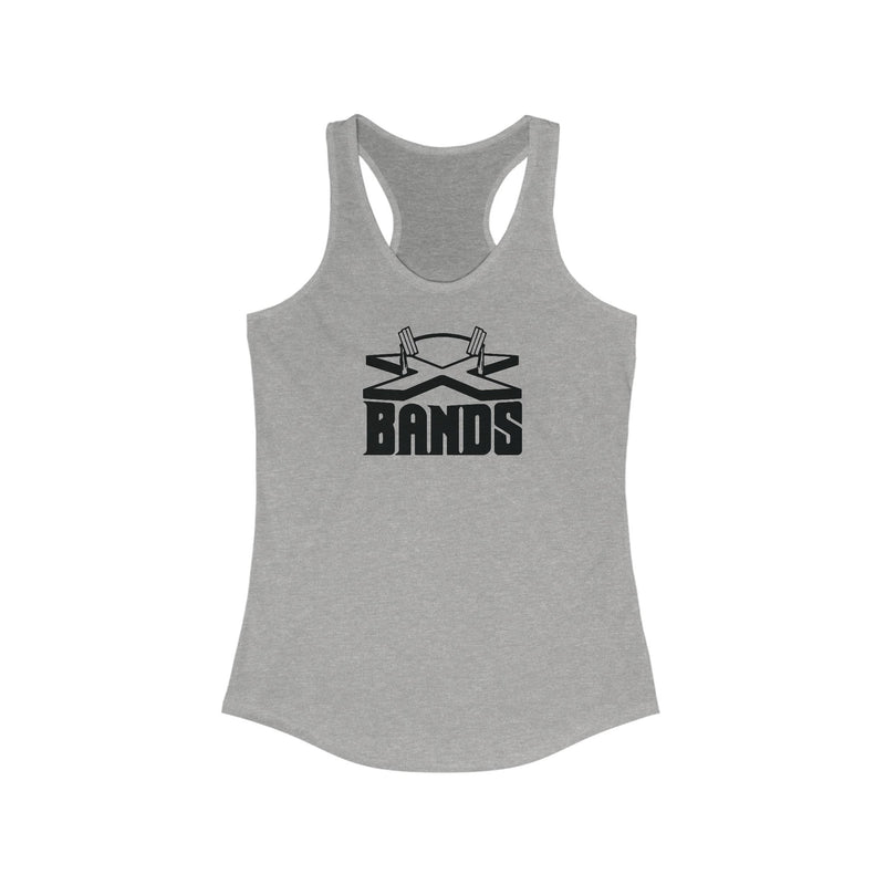 The X Bands Black Logo Racerback Tank