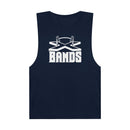 The X Bands White Logo Men's Tank - The X Bands