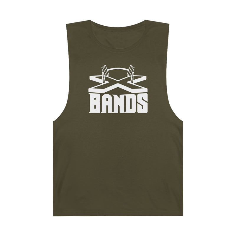 The X Bands White Logo Men's Tank