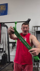 1 3/4" Wide Green 100lb Resistance Loop Workout Band - Perfect for pull ups or hip thrusts