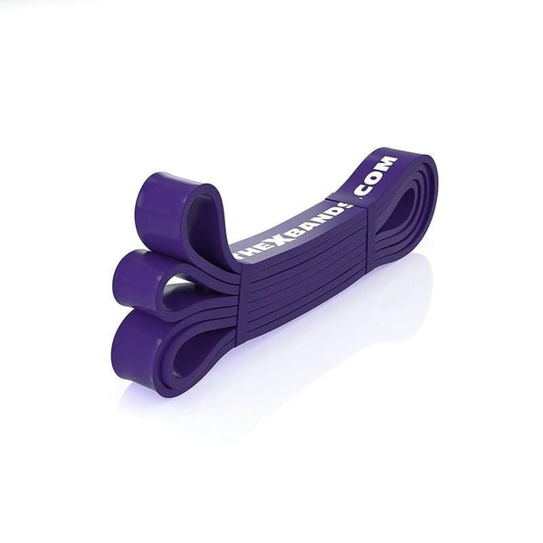 70 Lb Purple Resistance Loop workout exercise band. Great for