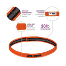 The X Bands booty bands New Level 1 1" fabric Booty Building Band