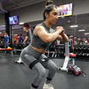 The X Bands Narrow 2" Fabric non slip workout booty building band Level 2