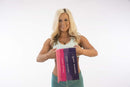 The X Bands resistance bands 5 Pink Booty building bands and Instructional workout guide book