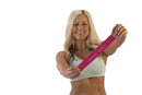 The X Bands resistance bands 5 Pink Booty building bands and Instructional workout guide book