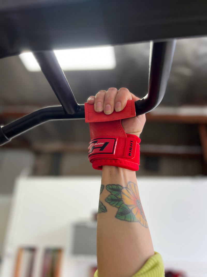 WYOX Power Weight Lifting Training Gym Straps Hook bar Wrist